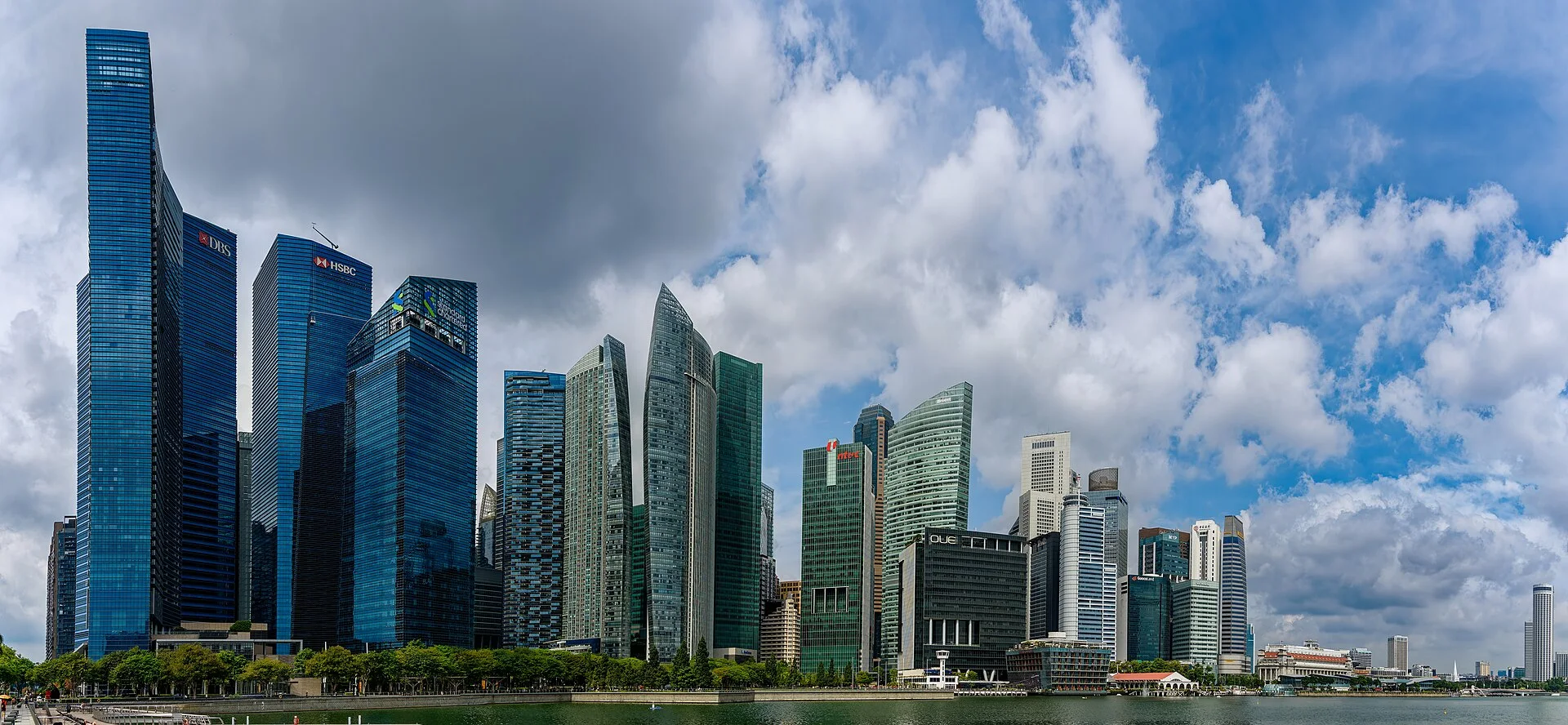 Singapore skyline photograph